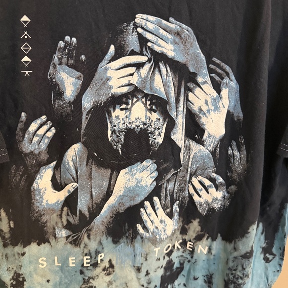 NWOT Sleep Token Hands T Shirt - Picture 4 of 5